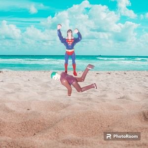 Vintage 80's 90s SUPERMAN/JOKER